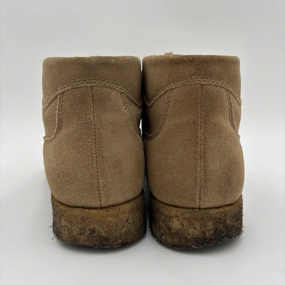 GBX‎ Tan Suede Chukka Boots Men's Size 8M Moccasin Lace Up Shoes